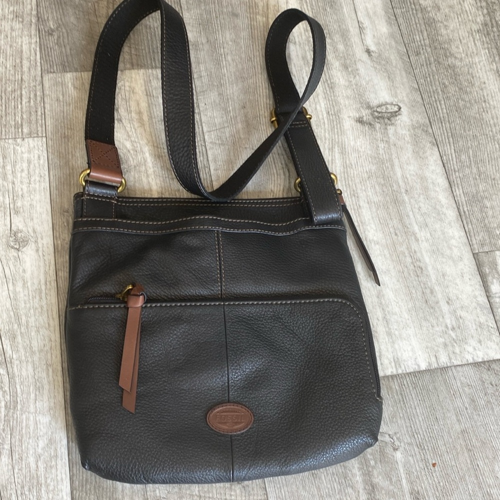 Fossil Leather Crossbody Purse